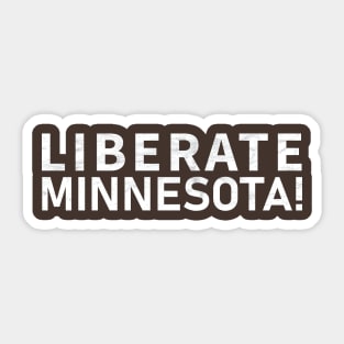 Liberate Minnesota Sticker